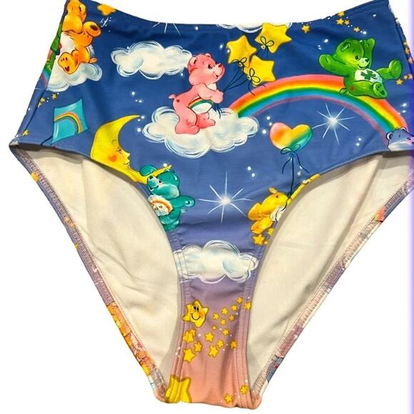 ModCloth x Care Bears The Sara High-Waisted Bikini Bottom Size - Picture 12 of 14